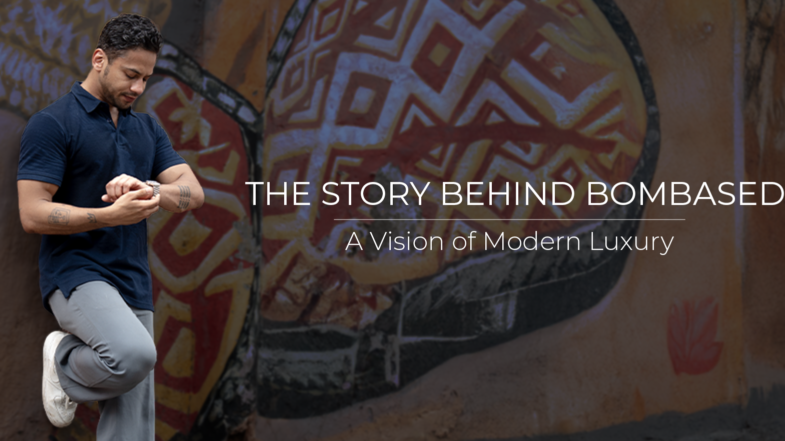 Premium Clothing Brand in India - Blue Polo Neck T Shirt