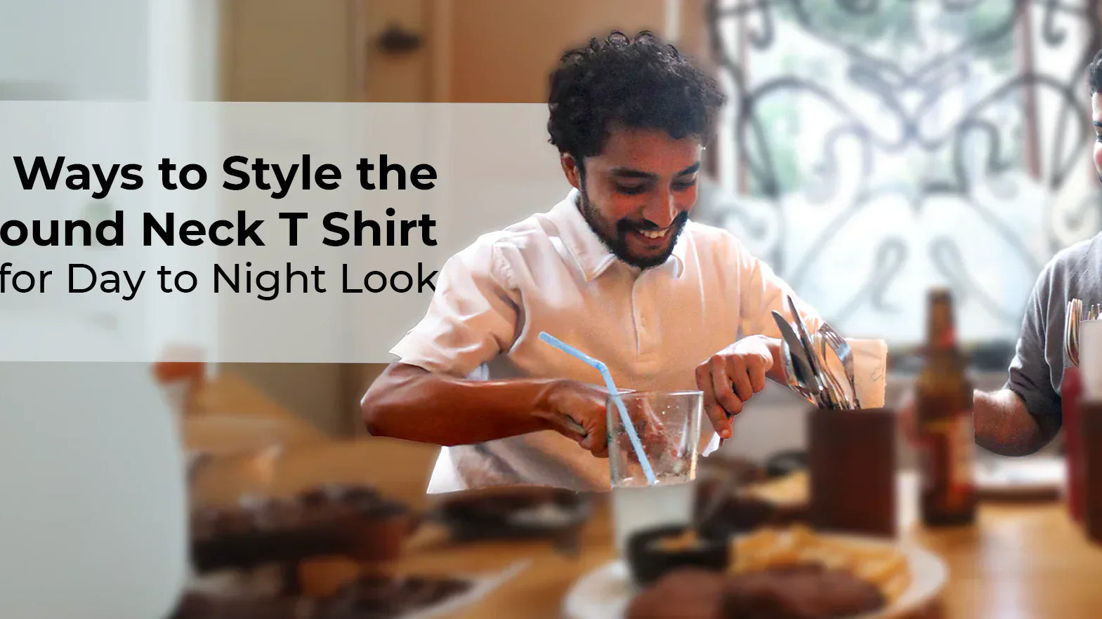 Round Neck Cotton T-Shirt for Men