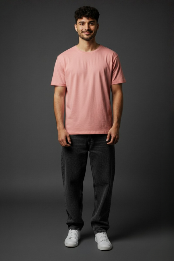 Pink T Shirt For men