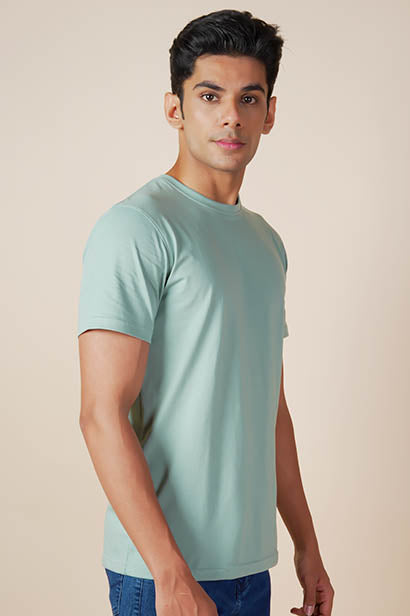 Plain Green T Shirt For Men And Women