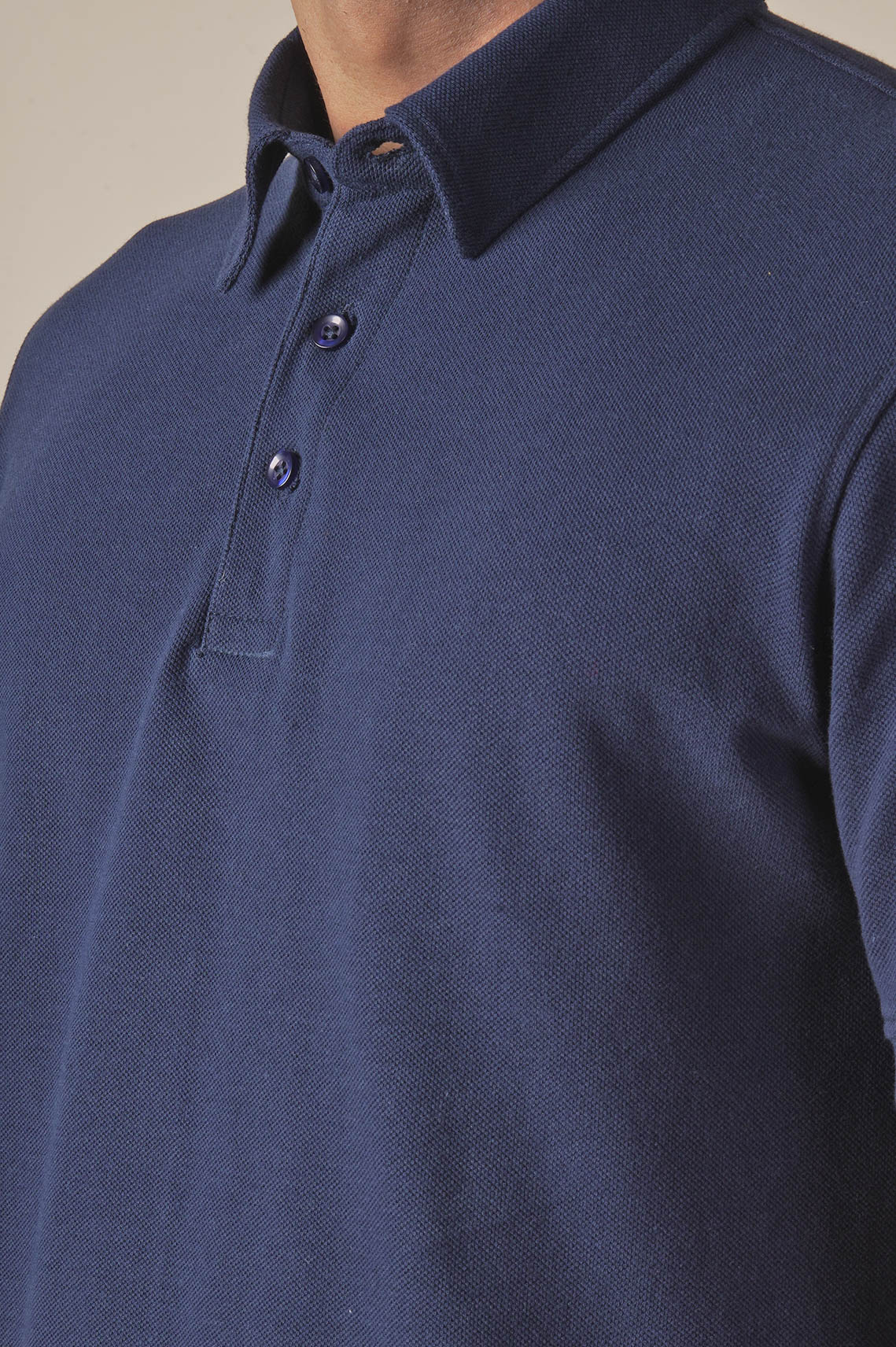 Unisex Navy Blues Polo Neck T Shirts