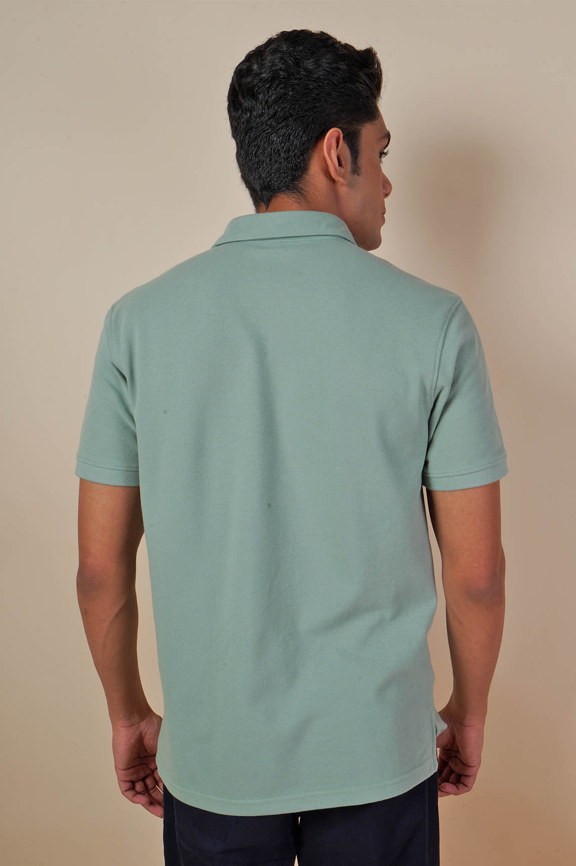Unisex Polo Green T Shirt