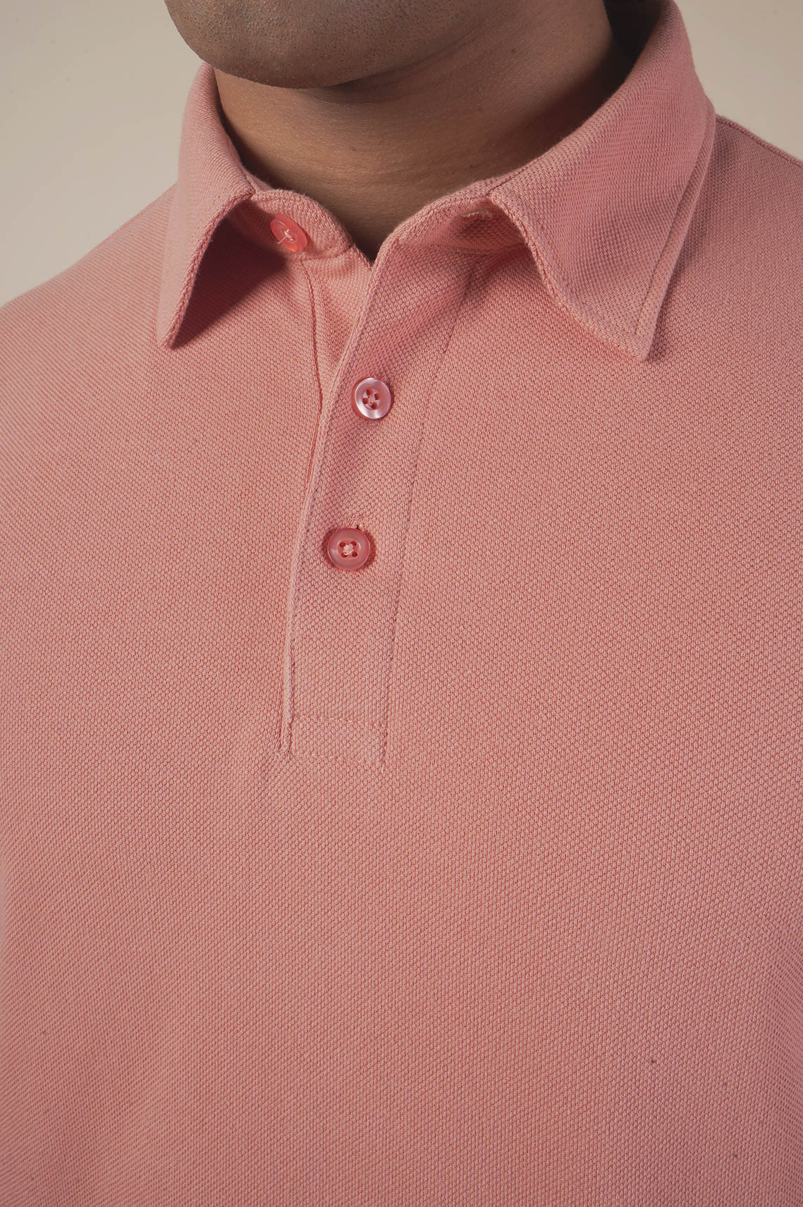 Simple Pink Polo T Shirt For Men And Women