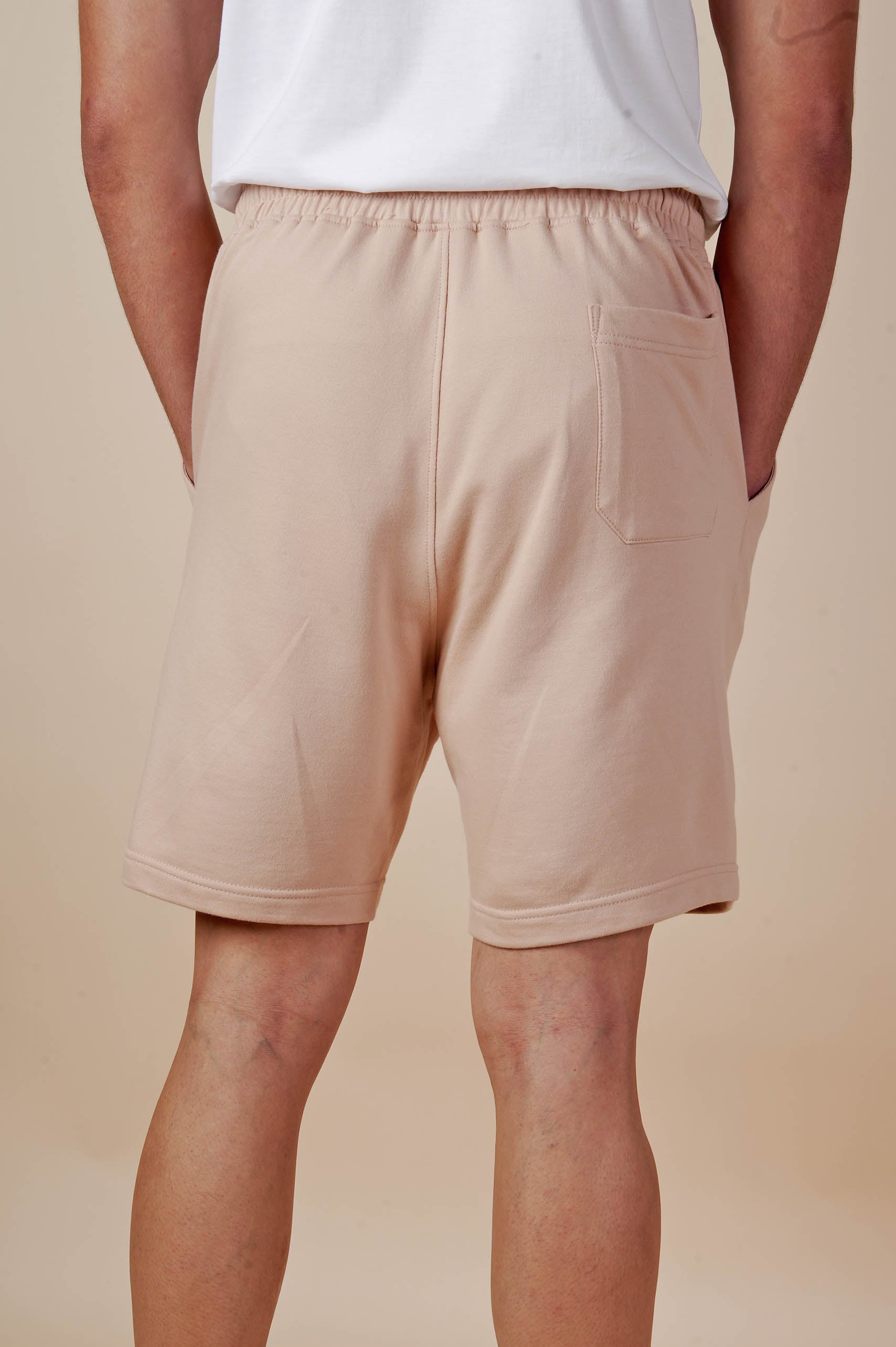 Comfortable Nude Cotton Shorts