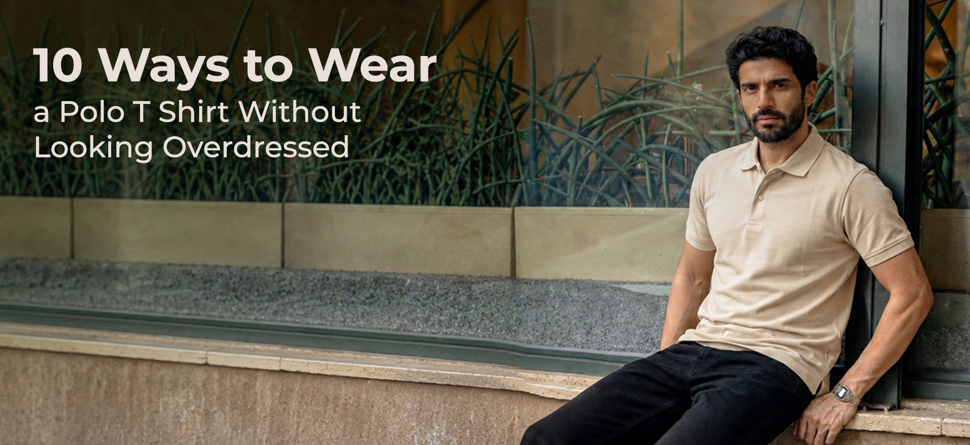 How to Wear a Polo T-Shirt Without Overdressing | Bombased