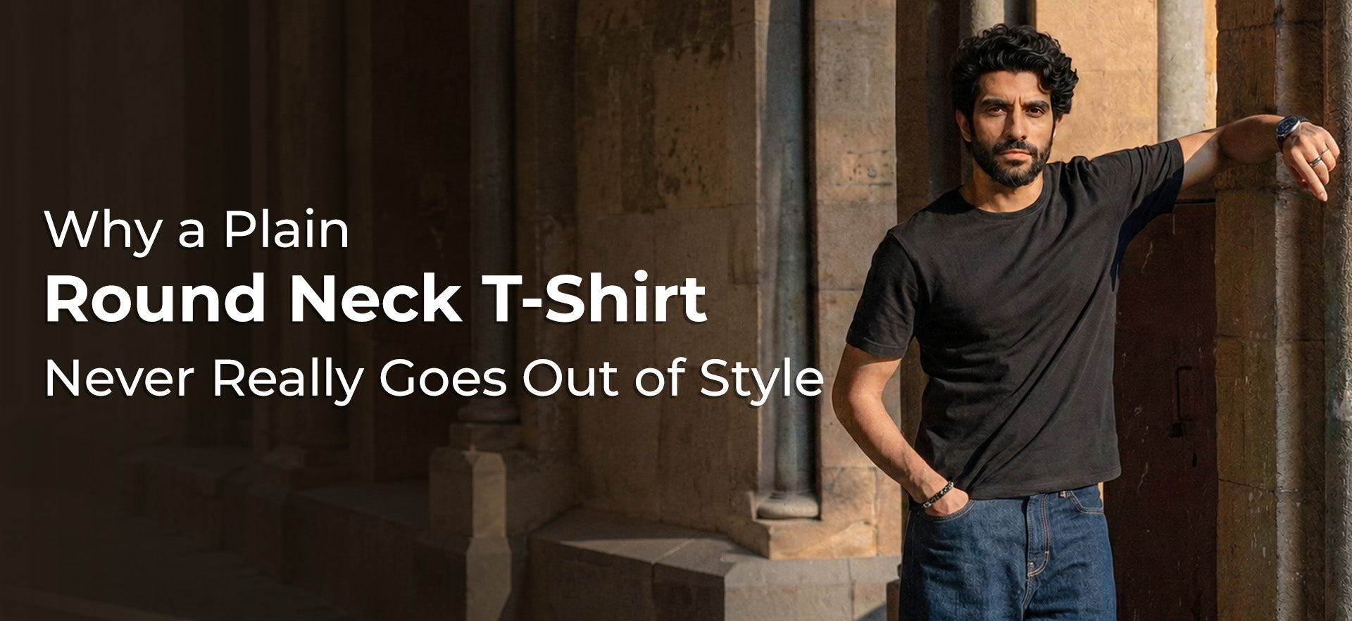 Why a Plain Round Neck T-Shirt Never Really Goes Out of Style