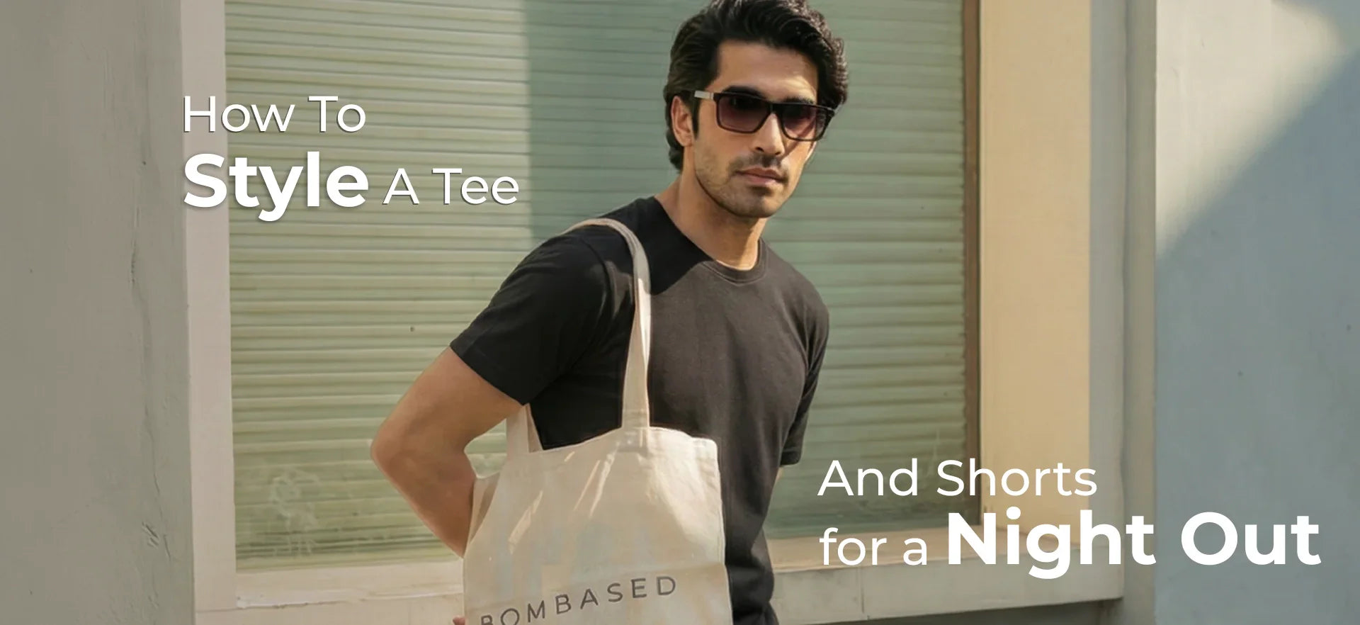 How to Style a Tee and Shorts for a Night Out