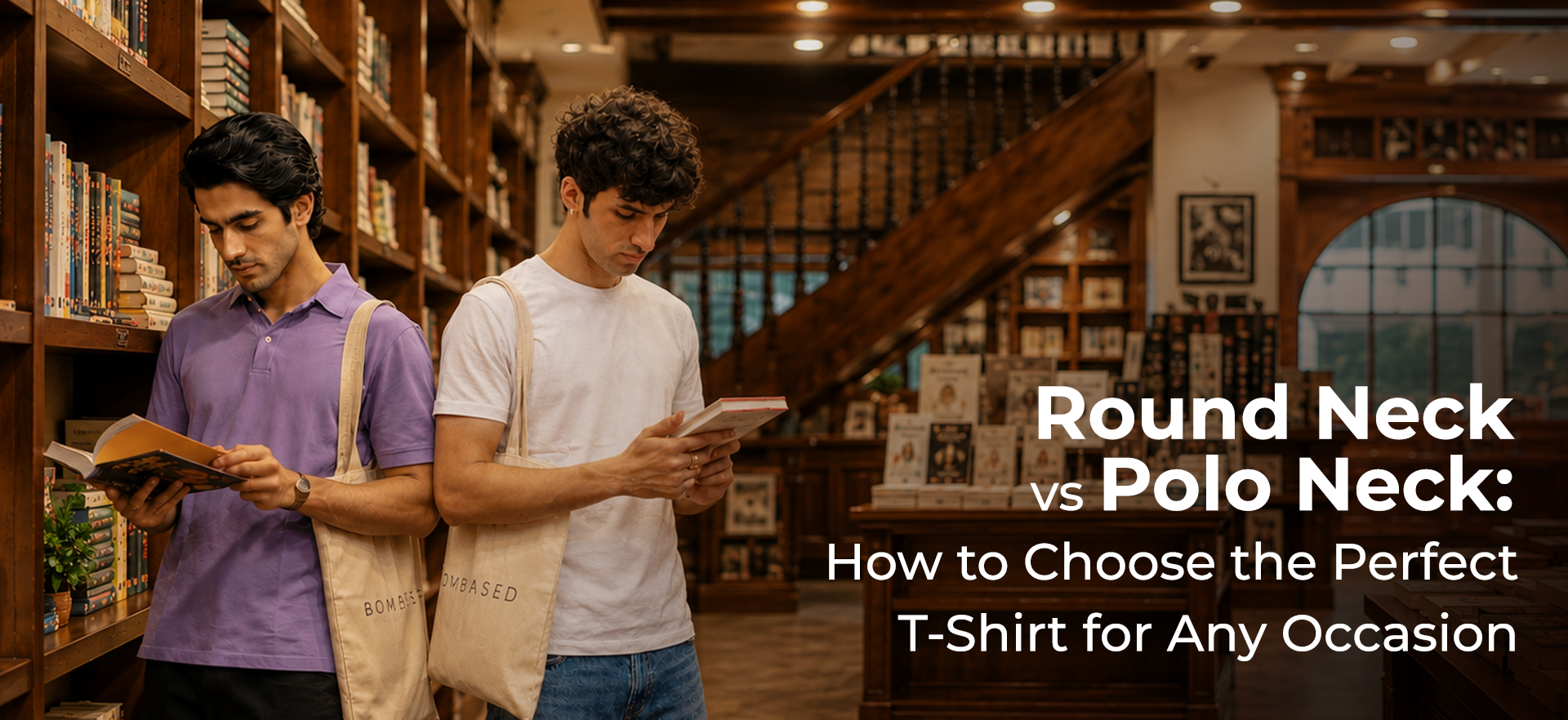 Round Neck vs Polo Neck: How to Choose the Perfect T-Shirt for Any Occasion