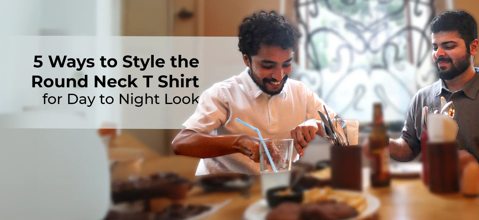 Round Neck Cotton T-Shirt for Men