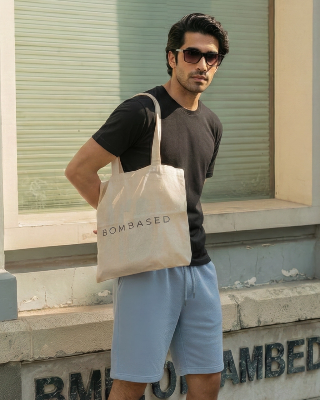 Marine Drive Blue Shorts