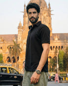 Kala Ghoda Black Polo T Shirts