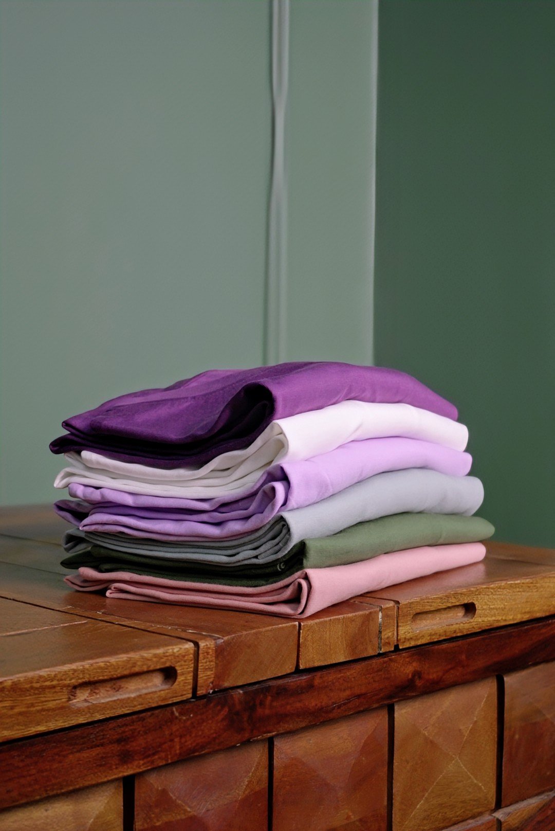 Solid Round Neck T Shirt