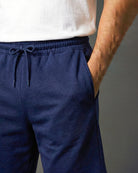 Unisex navy blue shorts