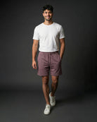 Rose cotton shorts